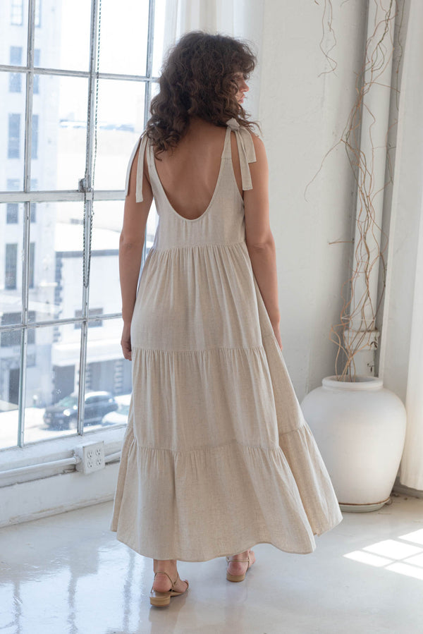 Linen Adelaide Dress