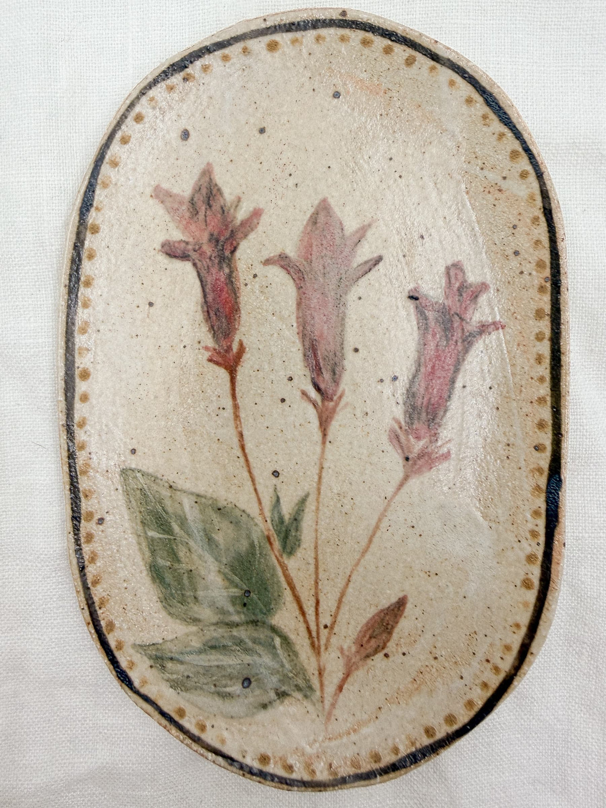6” Oval Cycladenia Dish