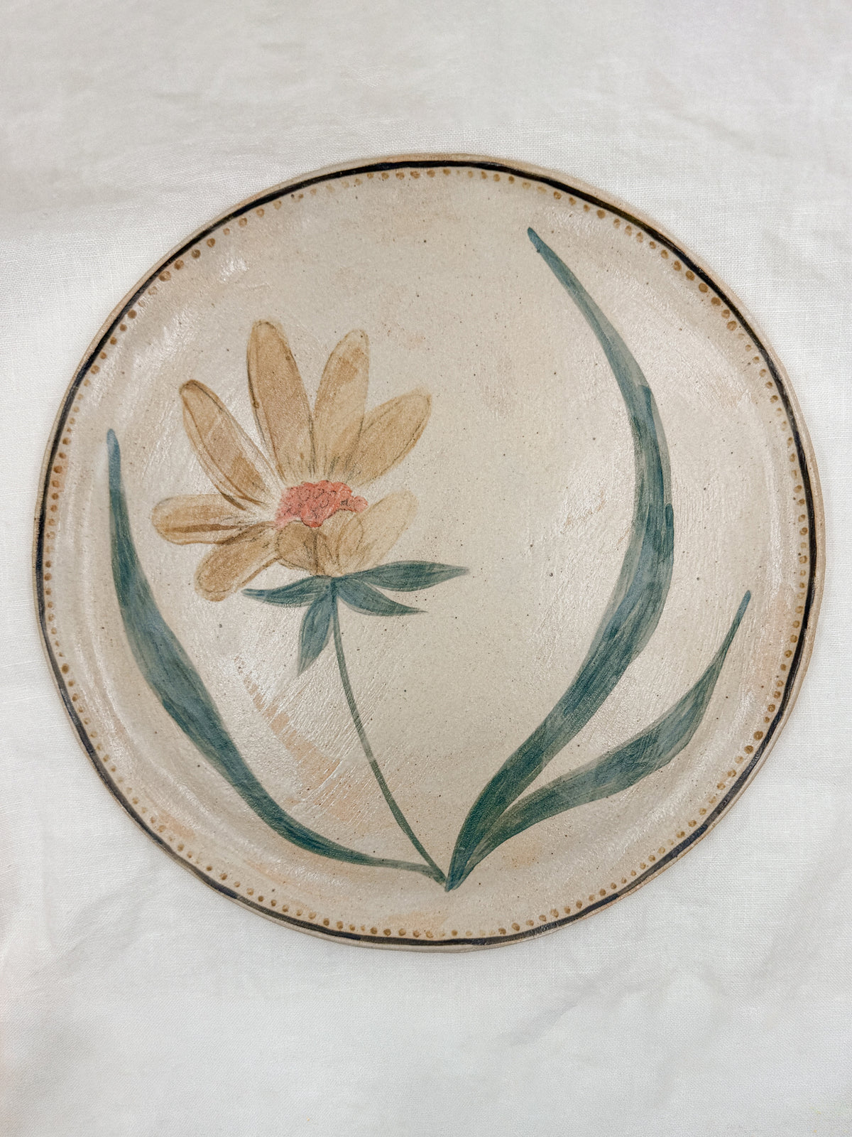 10” Heliopsis Platter