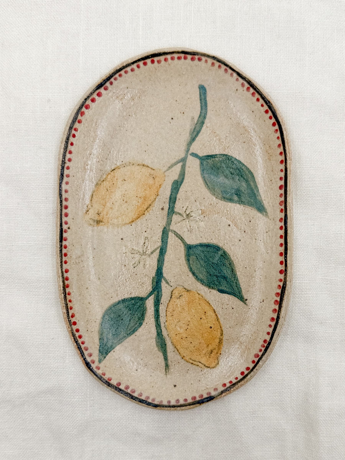 6” Oval Lemon Dish