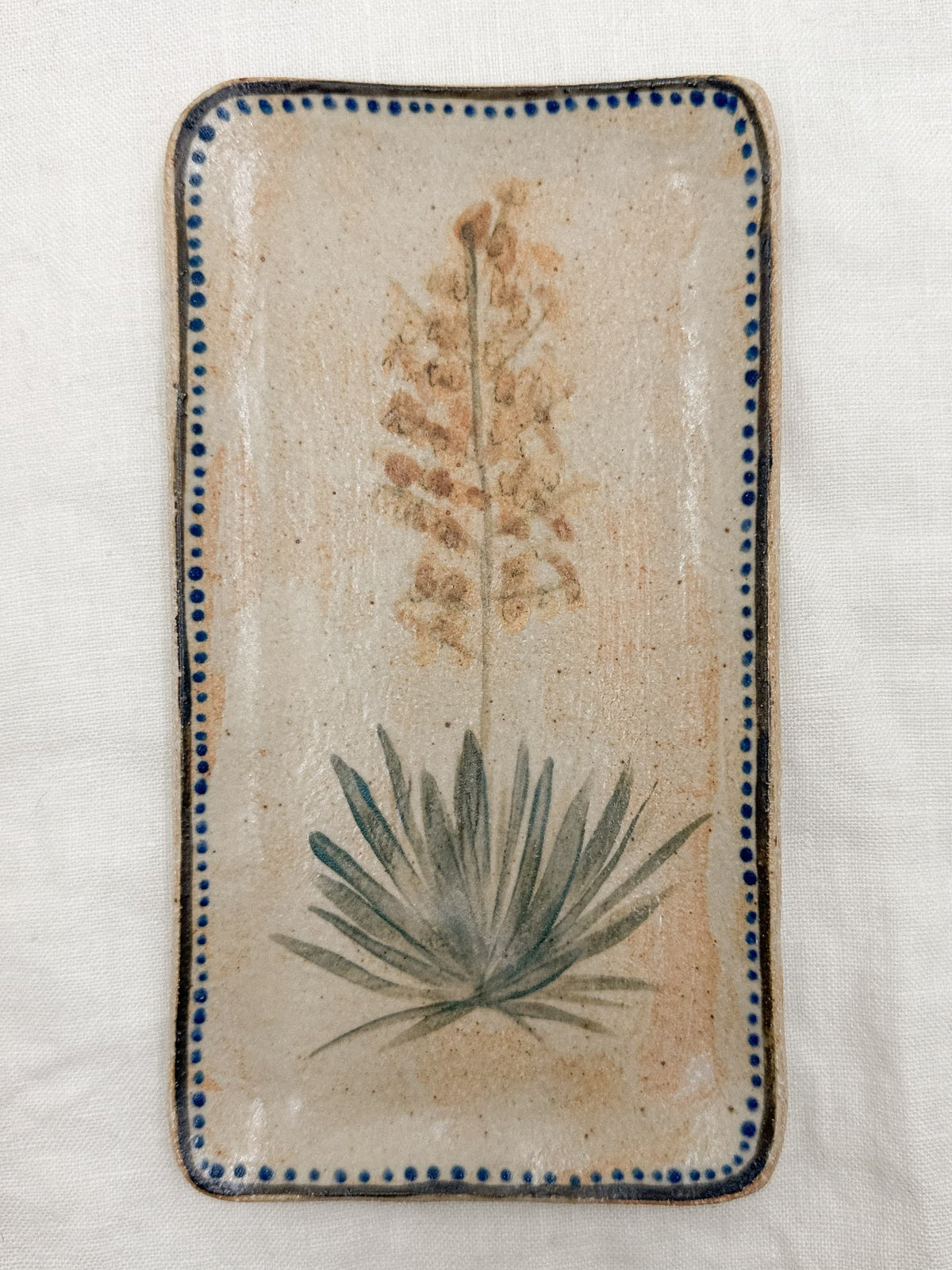 7” Flowering Agave Catchall