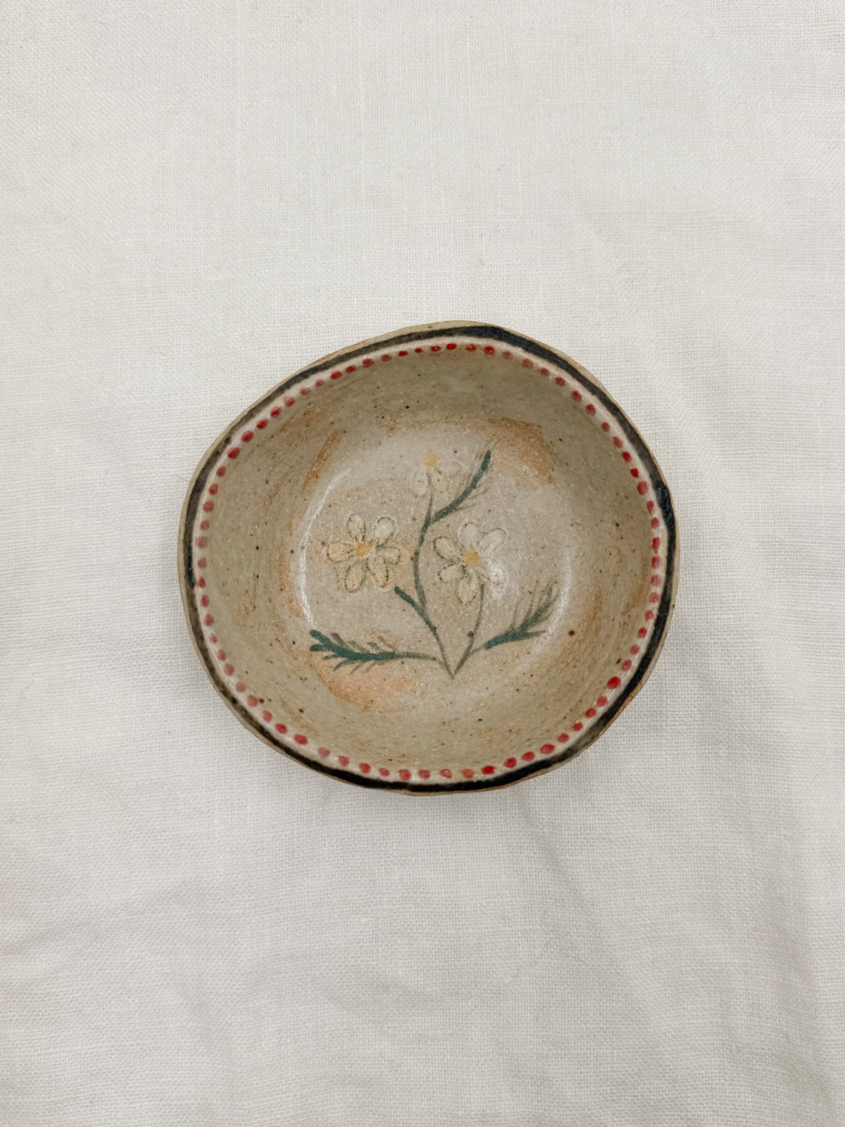 3” Chamomile Salt Dish