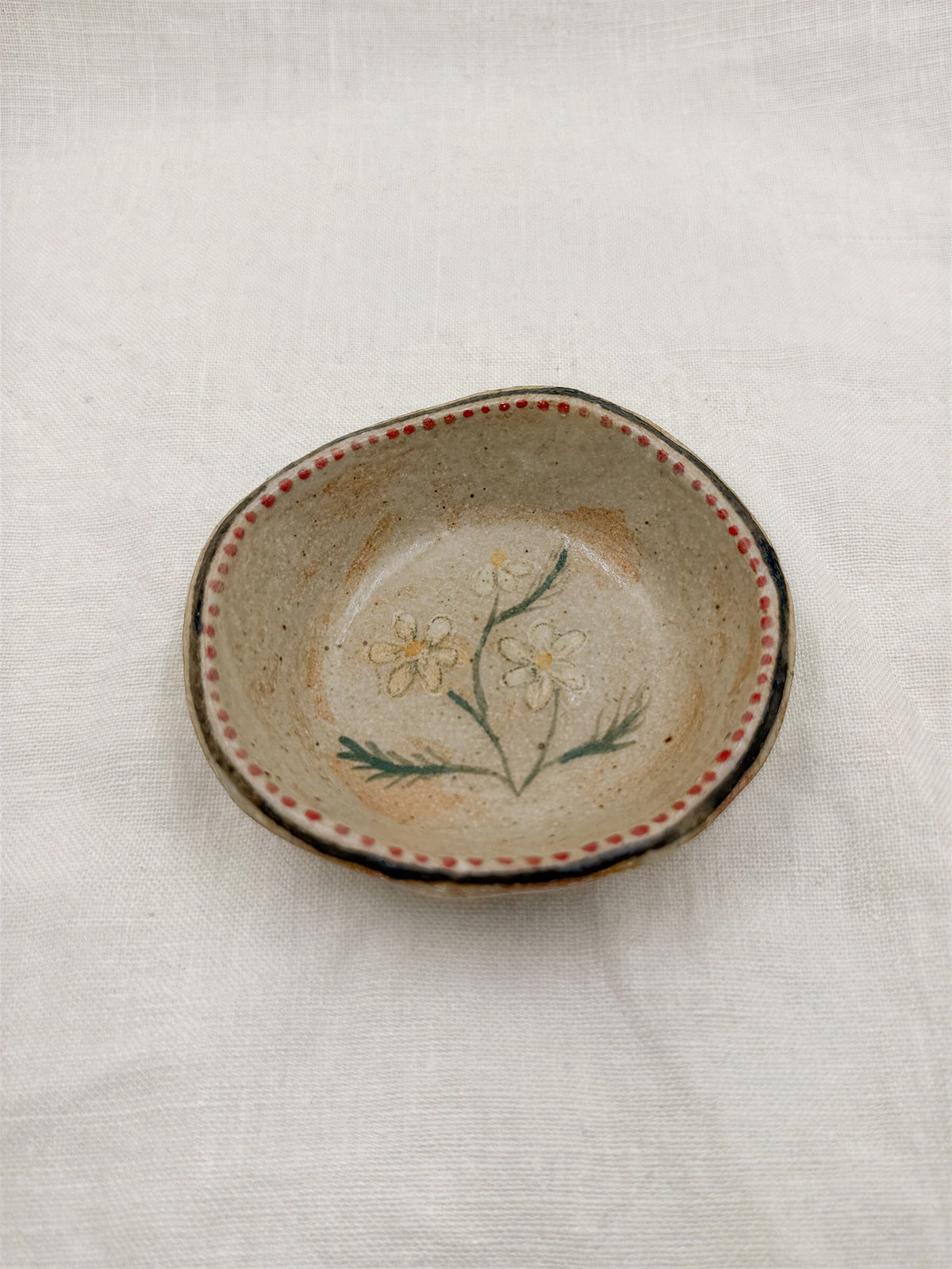 3” Chamomile Salt Dish