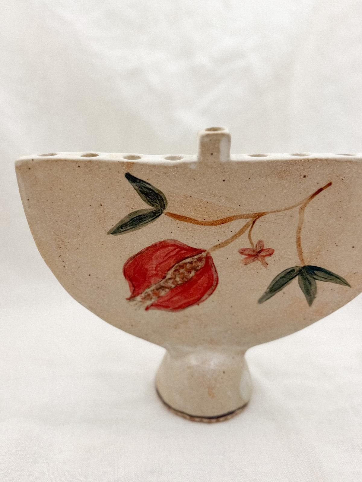 Pomegranate Menorah