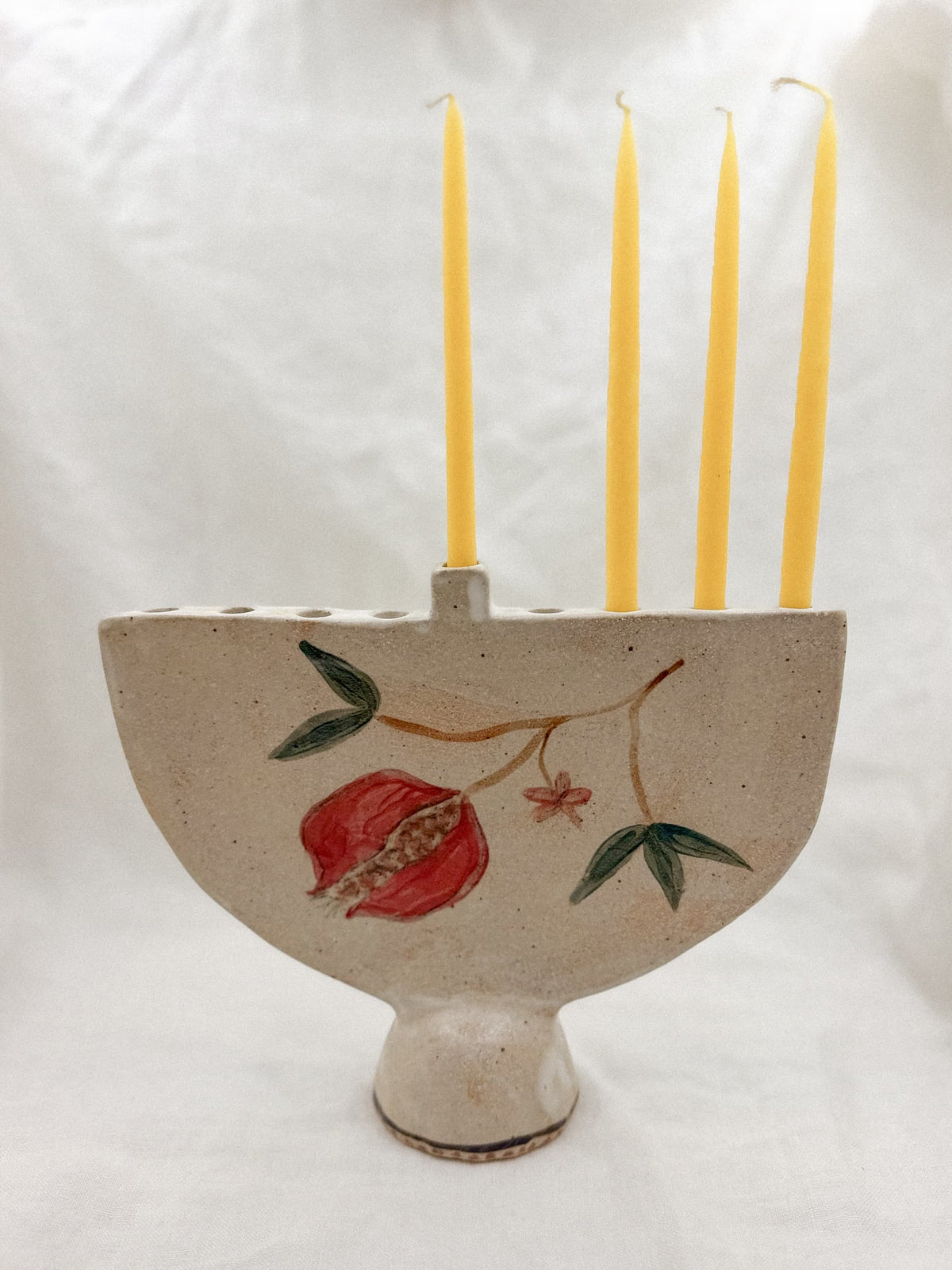 Pomegranate Menorah