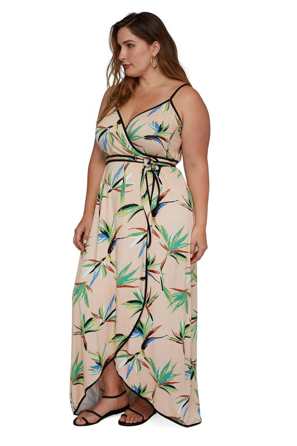 Britta Wrap Dress - Extended