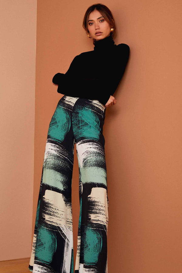 Crepe Lewis Pant - Painter