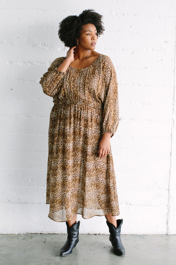 Georgette Yaritza Dress - Plus Size