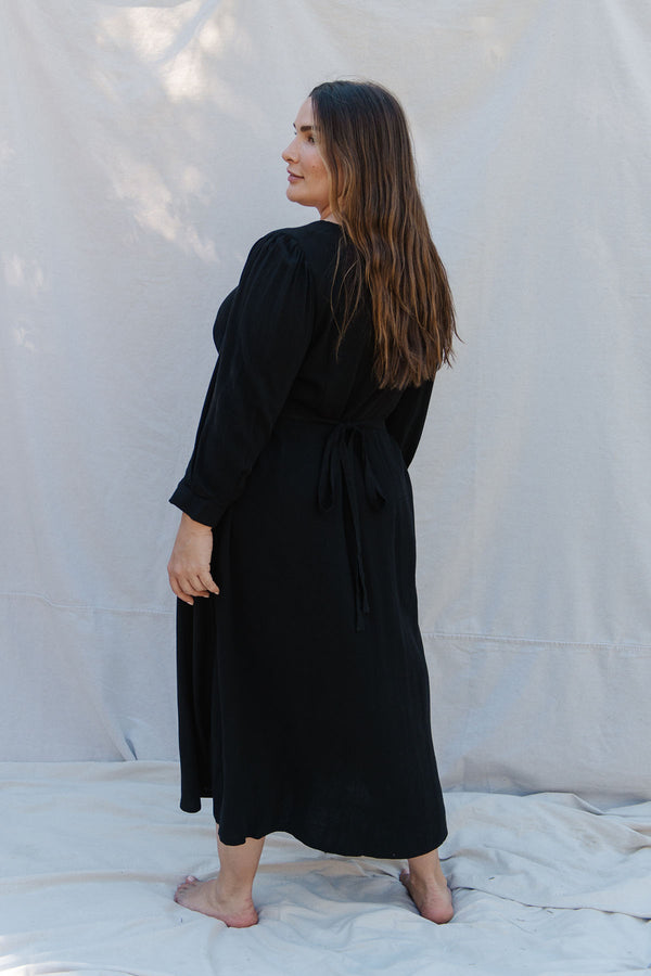 Linen Agnes Dress - Extended