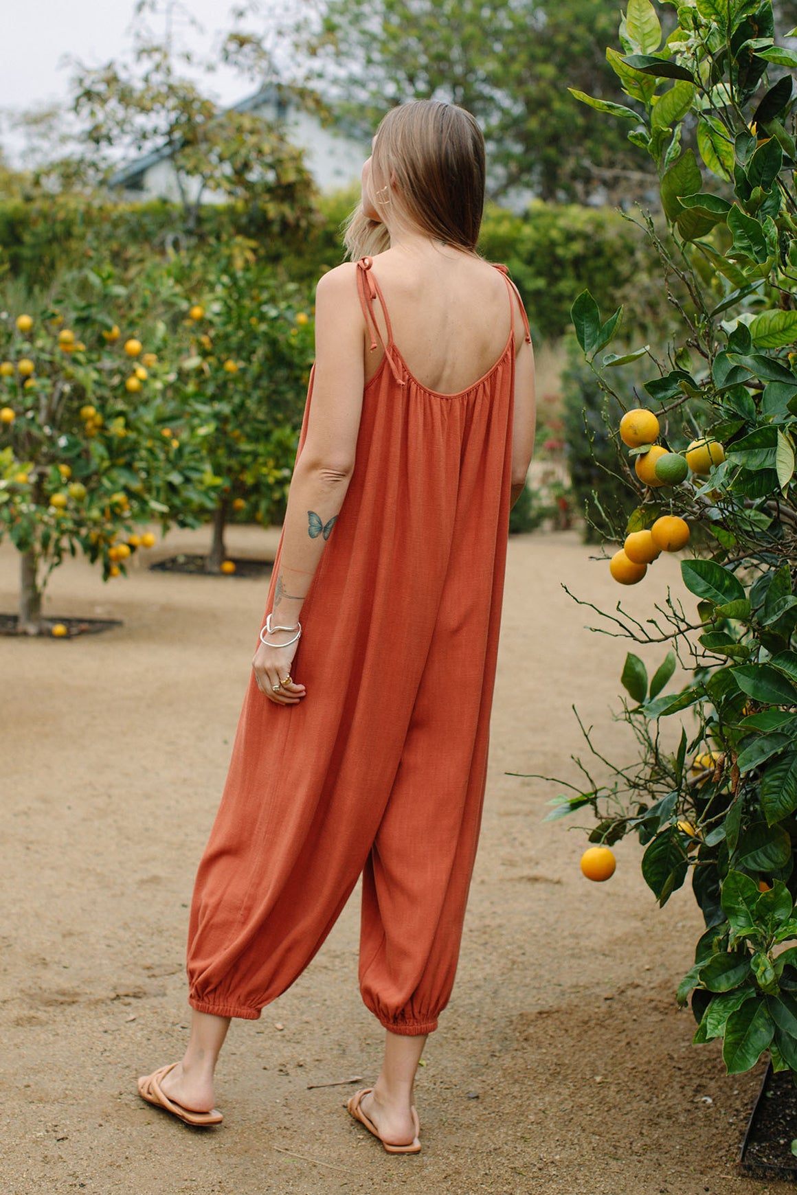 Menorca Mono - Linen- Wide Leg Jumpsuit - RV by Elisa F - Ethical and  Sustainable Fashion – Ravens View Ibiza