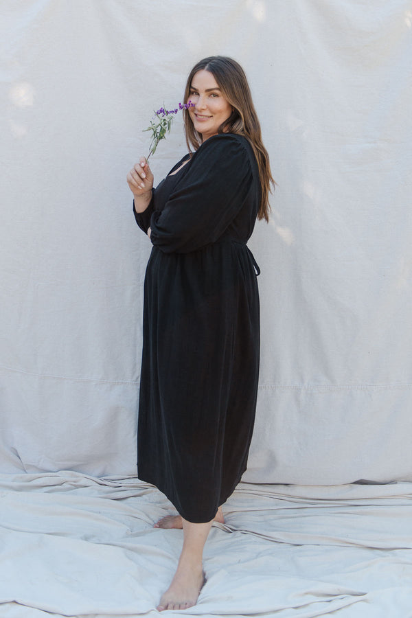 Linen Cara Dress - Plus Size