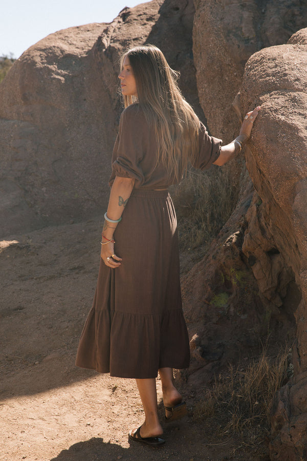 Linen Elena Skirt
