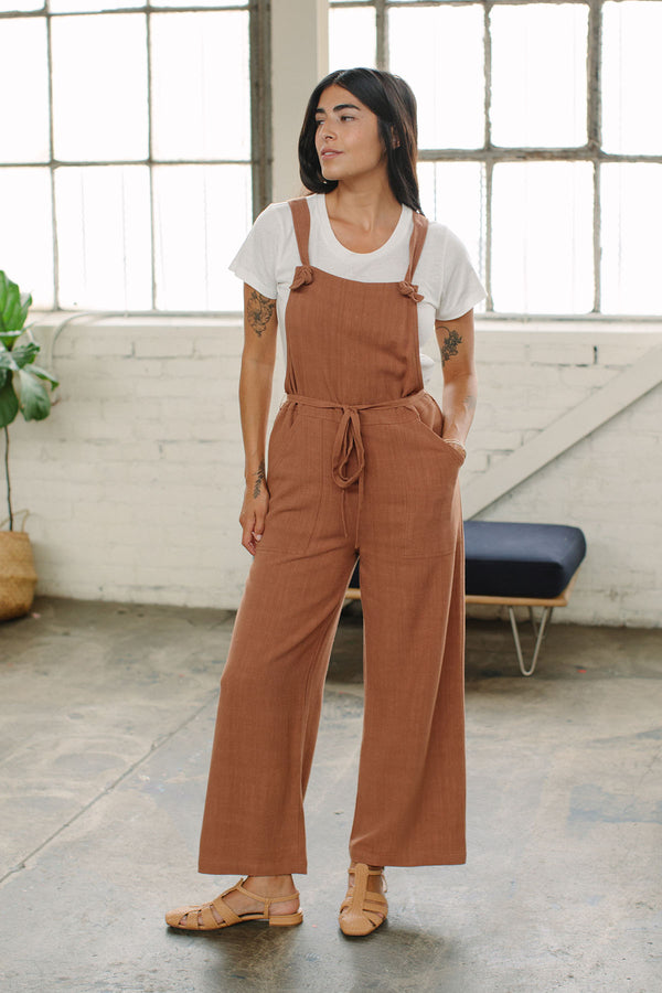 Linen Tao Overalls