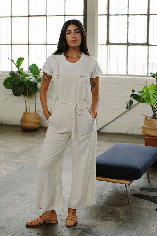 Linen Tao Overalls