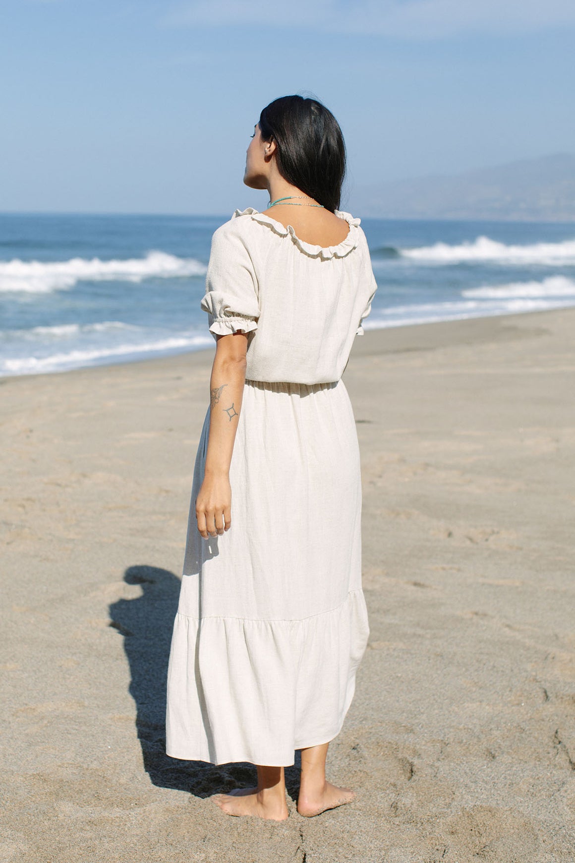 Linen Natural Valerie Dress | Rachel Pally