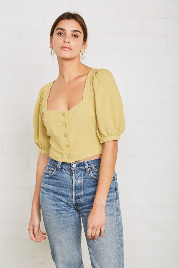 Linen Kimmie Top