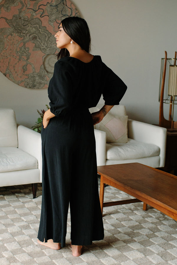 Linen Marie Top