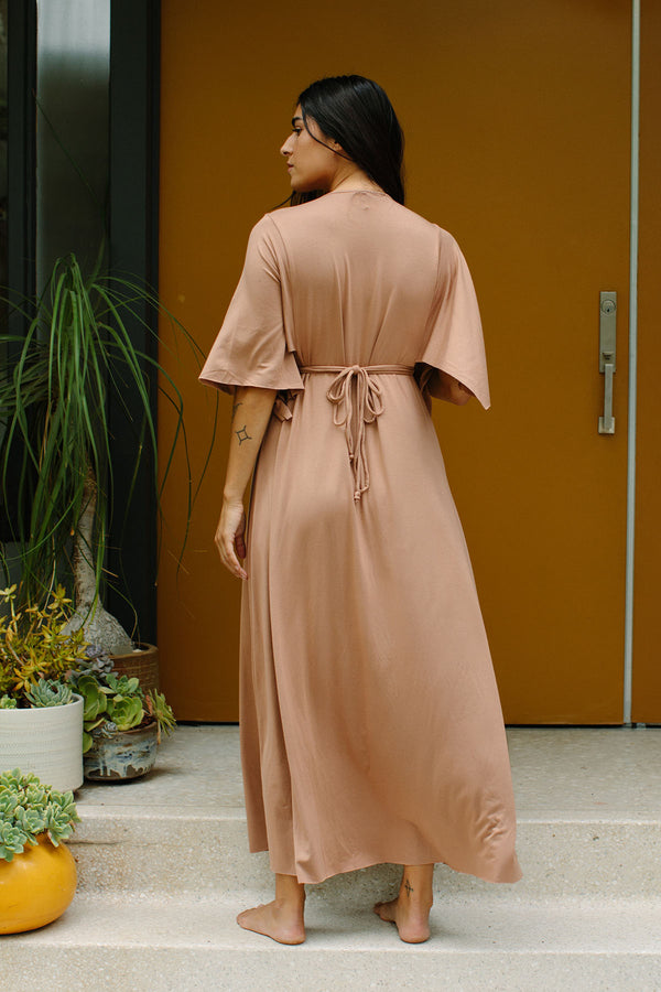 Mid-Length Caftan Dress