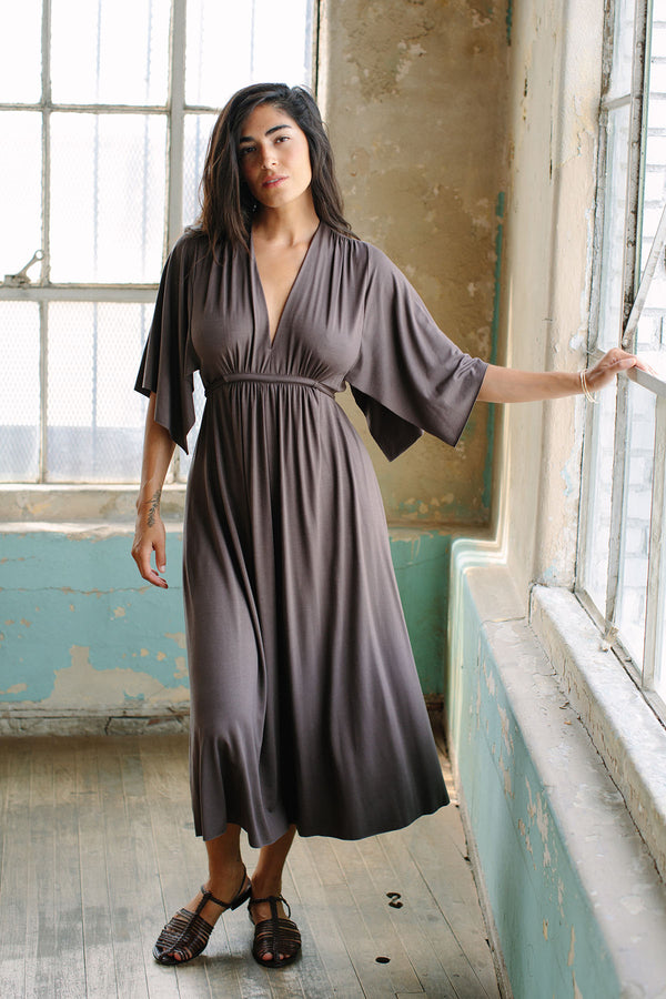Mid-Length Caftan Dress