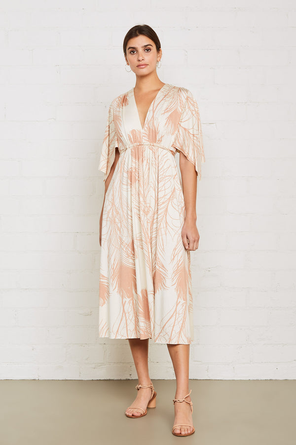 Mid-Length Caftan Dress