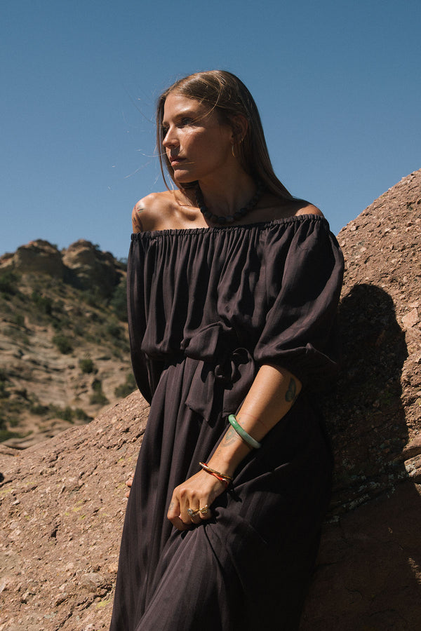 Shadow Stripe Leah Dress